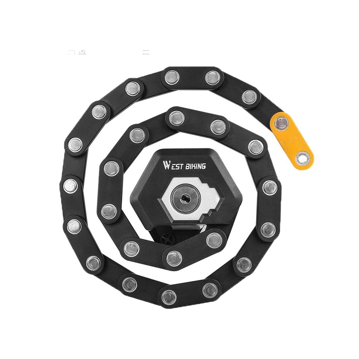 Mini Foldable Chain Cycling Locks