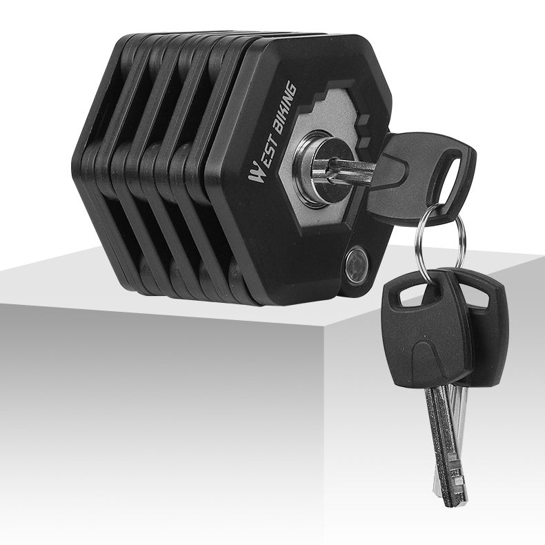 Mini Foldable Chain Cycling Locks