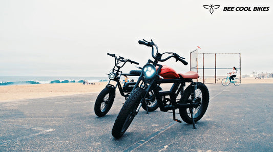 BeeCool Moped-Style Ebikes With Great Design & Power