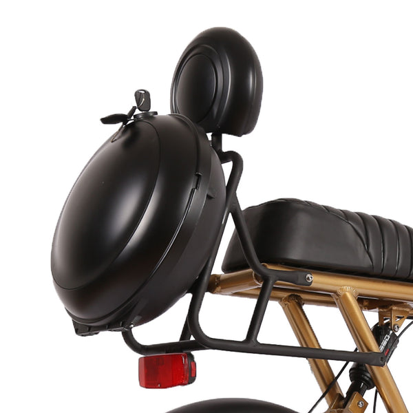 E-bike Removable Backrest Seat Rack